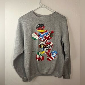 DISNEY PARKS Walt Disney World EPCOT Crewneck Sweatshirt Size Small